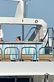 leonardo dicaprio tobey maguire relax on a yacht in st tropez 38