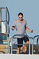 leonardo dicaprio tobey maguire relax on a yacht in st tropez 41