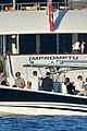 leonardo dicaprio tobey maguire relax on a yacht in st tropez 49