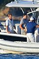 leonardo dicaprio tobey maguire relax on a yacht in st tropez 50