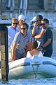 leonardo dicaprio tobey maguire relax on a yacht in st tropez 53