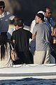 leonardo dicaprio tobey maguire relax on a yacht in st tropez 59