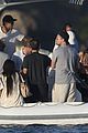 leonardo dicaprio tobey maguire relax on a yacht in st tropez 60
