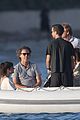 leonardo dicaprio tobey maguire relax on a yacht in st tropez 61