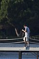 leonardo dicaprio tobey maguire relax on a yacht in st tropez 70