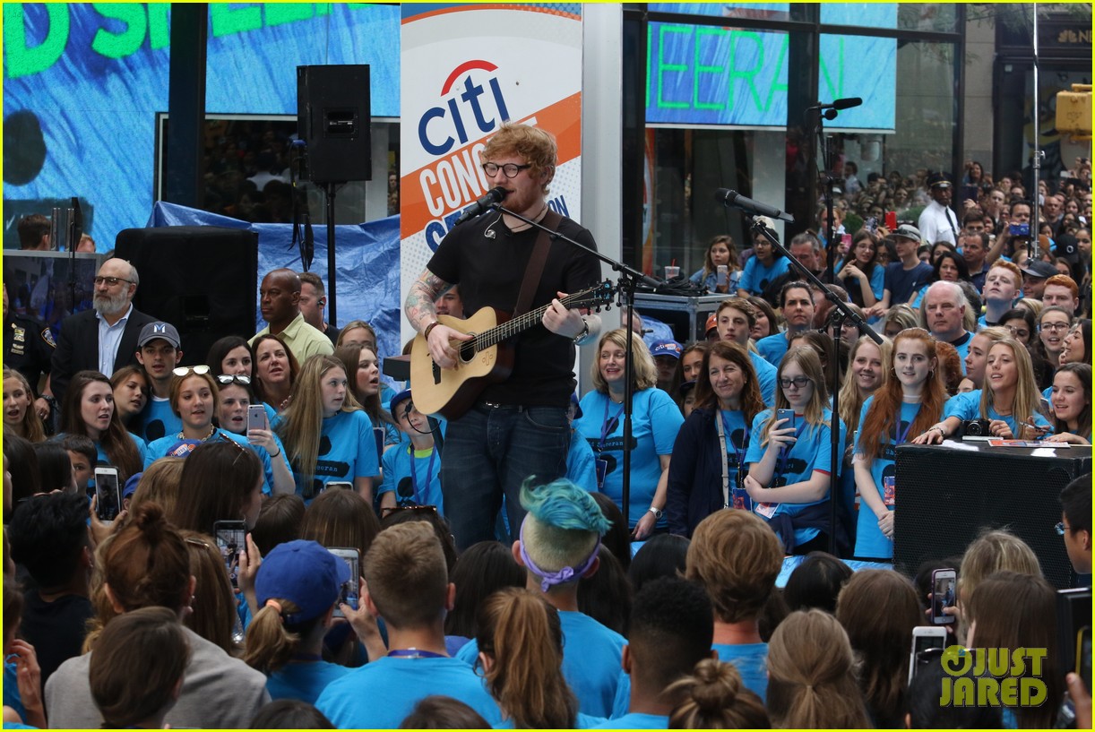 ed sheeran today show performances watch 233924323