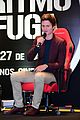 ansel elgort surprises fans at baby driver screening in brazil 03