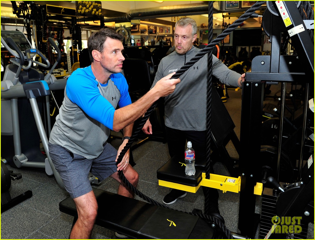 scott foley takes us into his workout with gunnar peterson 133933880