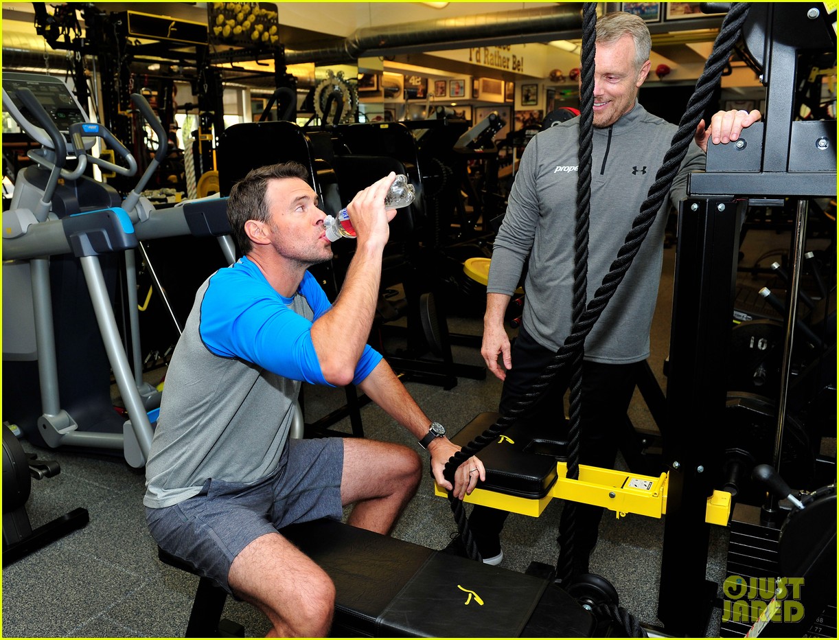 scott foley takes us into his workout with gunnar peterson 163933883