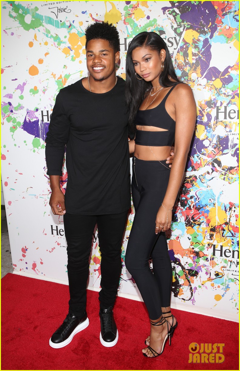 chanel iman sterling shepard couple up at hennessy v s limited edition launch 02