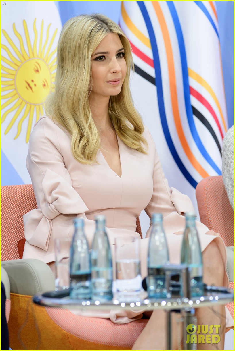 ivanka trump sits in presidents seat at g20 leaders table 173925121