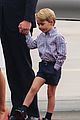 kate middleton prince william arrive in poland with george charlotte 03