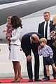 kate middleton prince william arrive in poland with george charlotte 37