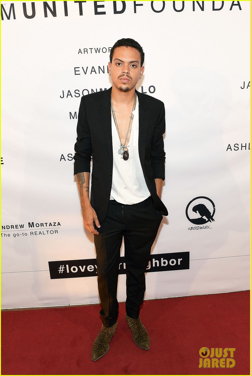 ashlee simpson evan ross make art with a cause charity event a family affair 07