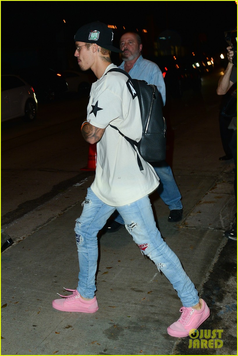 justin bieber attends the launch event for his new t shirt collection 123937714