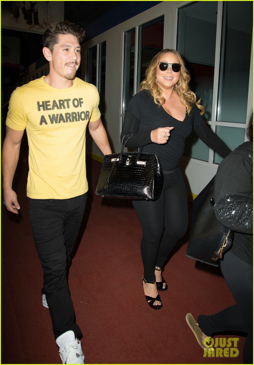 Mariah Carey & Boyfriend Bryan Tanaka Step Out for Date Night Photo