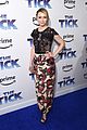 katie holmes supports peter serafinowicz at the tick premiere 16