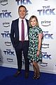 katie holmes supports peter serafinowicz at the tick premiere 19