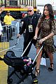 conor mcgregor arrives for fight with his girlfriend son 01