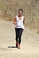 lea michele goes on solo hike before the mayor filming 04