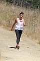 lea michele goes on solo hike before the mayor filming 08