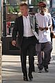 sean penn suits up for a business meeting in nyc 11
