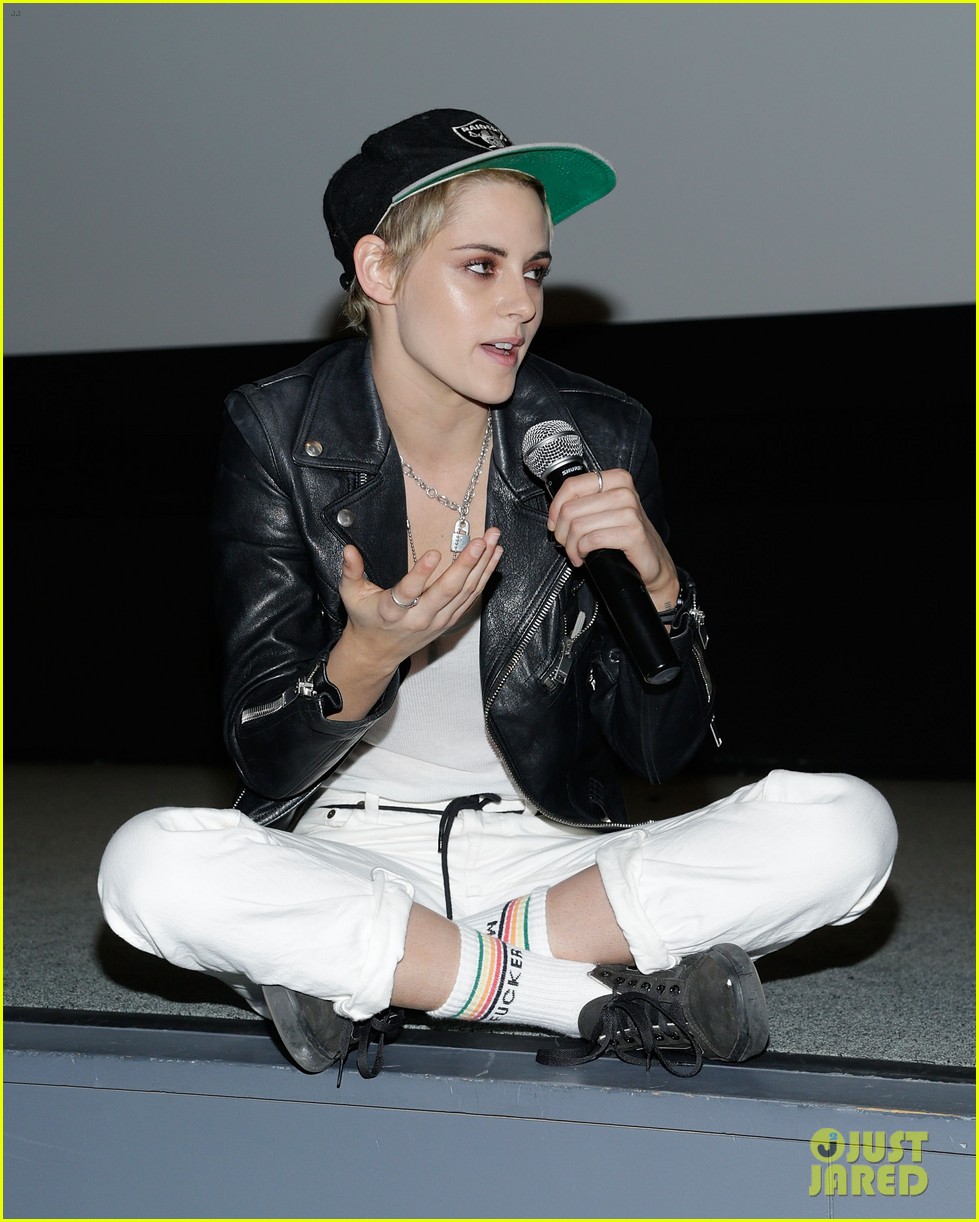 kristen stewart screens her movie come swim at the moma in nyc 013948368