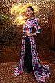 gwendoline christie ditches her game of thrones garb for sheer floral gown 02