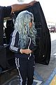 blac chyna rocks blue hair for her flight out of town 07
