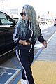 blac chyna rocks blue hair for her flight out of town 08