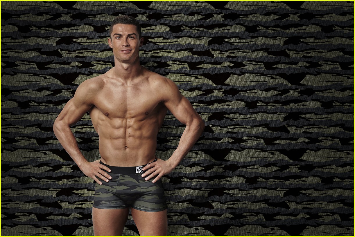 Cristiano Ronaldo Strips Off His Clothes for Underwear Campaign