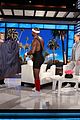 taye diggs makes epic lets get physical performance entrance on ellen 09