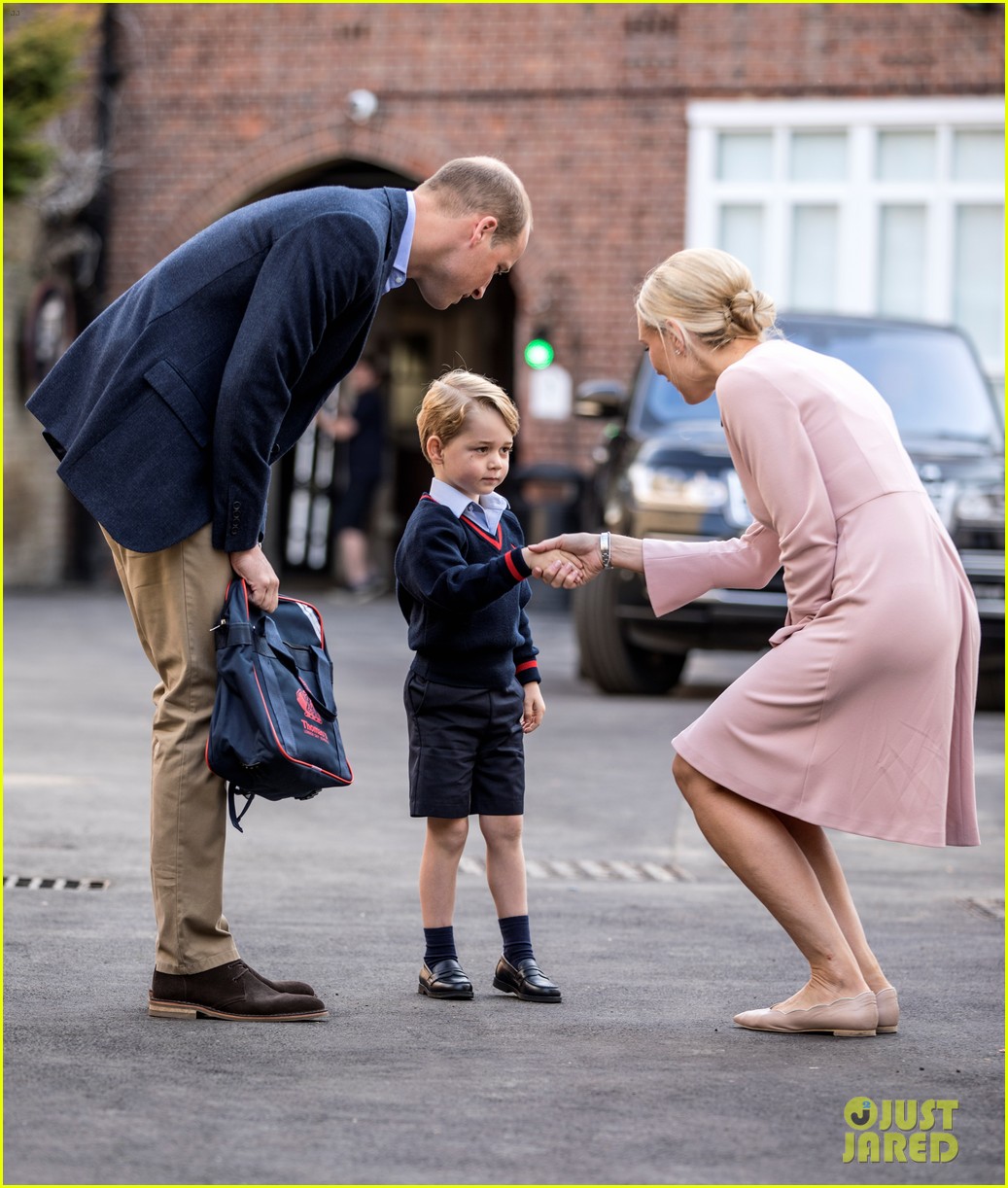 prince george arrives for first day of school 26