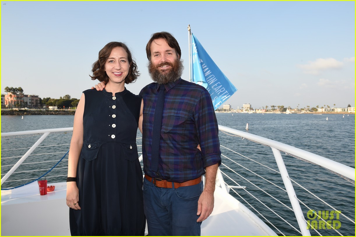 january jones will forte celebrate last man on earth season 4 with cast cruise party 073961267