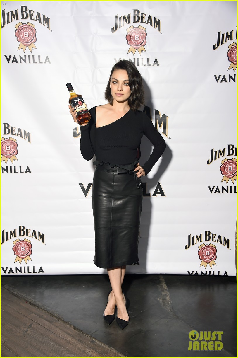 mila kunis steps out for jim beam vanilla launch party 033964607