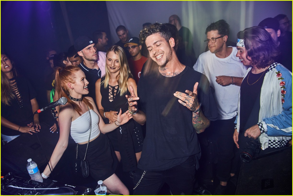 madelaine petsch travis mills couple up at emo nite 063951249