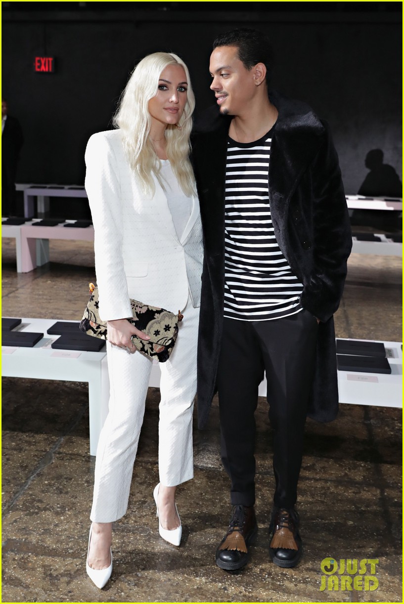 ashlee simpson and evan ross couple up for nyfw zadig voltaire nyfw show 09