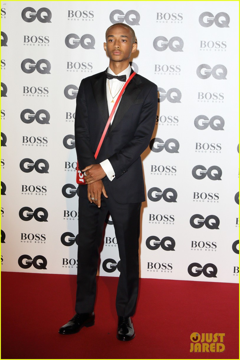 jaden smith joins the guys of stranger things at gq man of the year awards 13