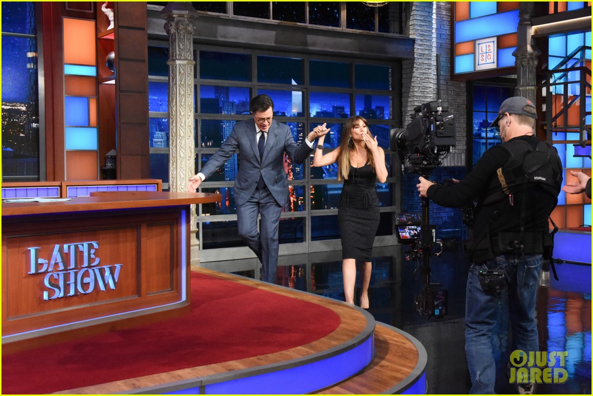 Sofia Vergara Gives Stephen Colbert Her Underwear on 'Late Show