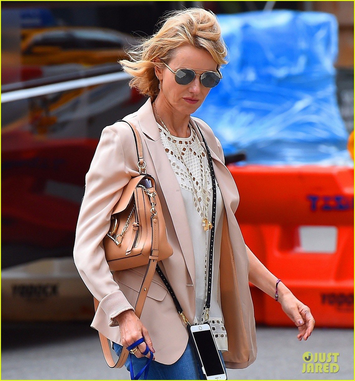 naomi watts takes her rescue dog for a walk around town 043962311