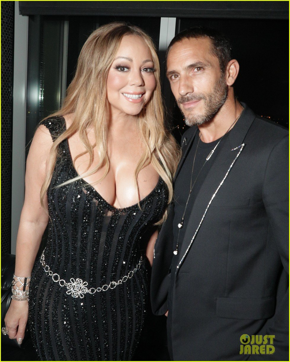 mariah carey buddies up with alex pettyfer at karl lagerfelds intimate dinner 64