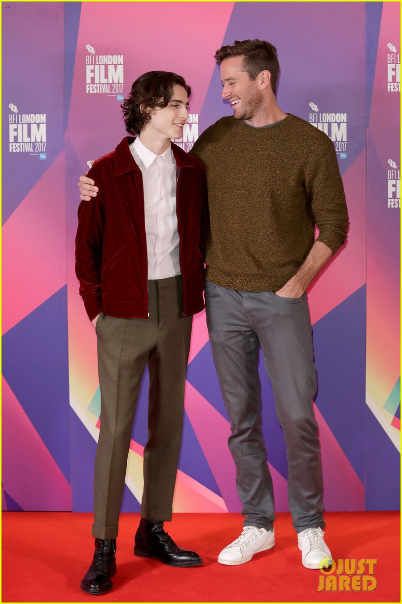 timothee chalamet armie hammer bring call me by your name to bfi london film fest 083969922