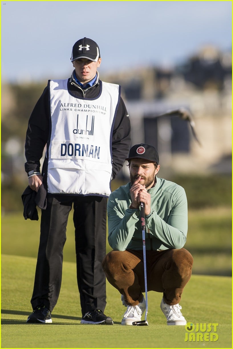 jamie dornan plays in alfred dunhill golf championship 313968682
