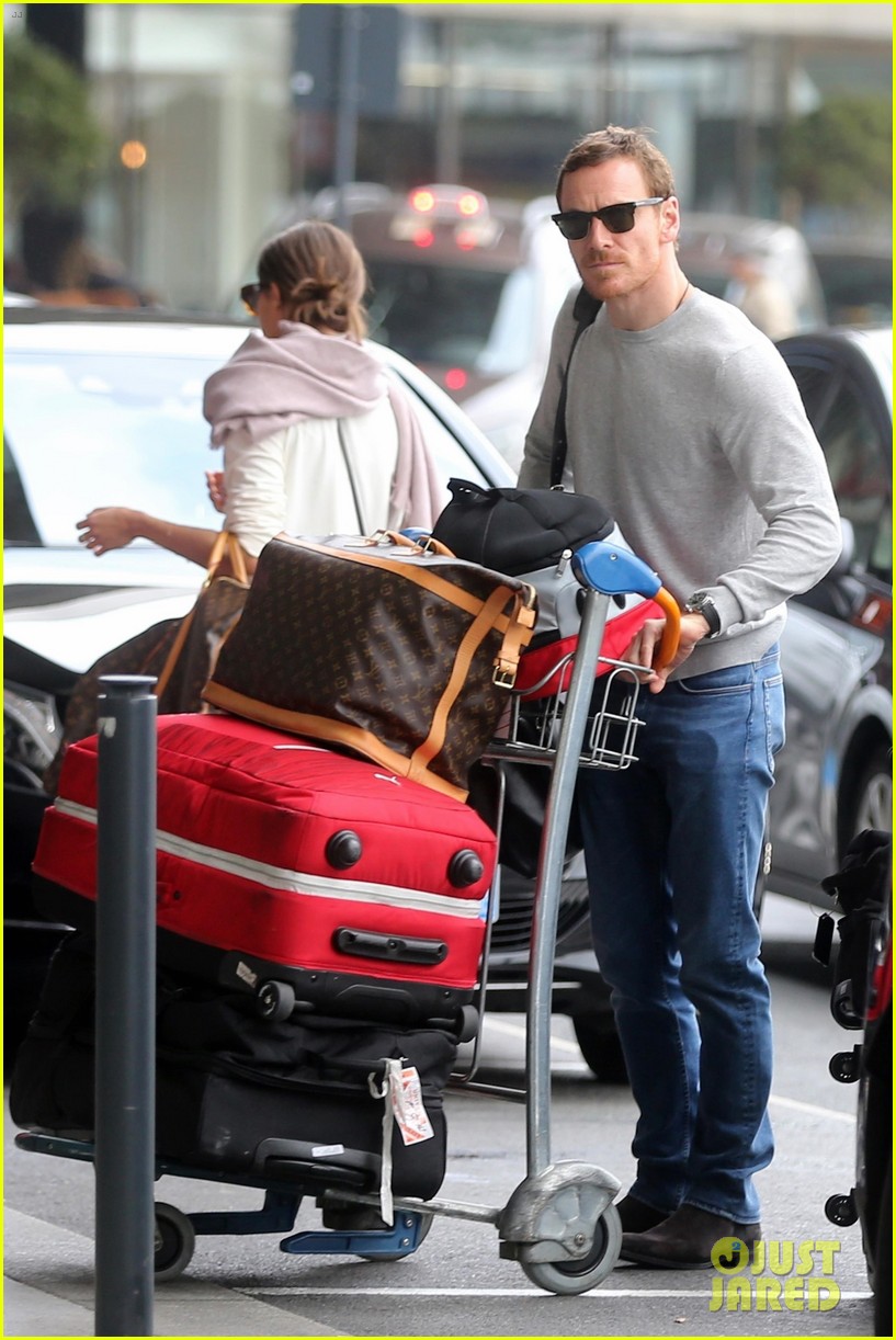 michael fassbender alicia vikander spotted at airport ahead of possible wedding 073972416