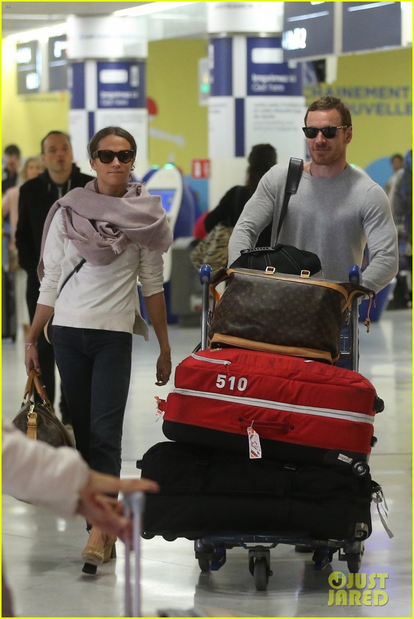 michael fassbender alicia vikander spotted at airport ahead of possible wedding 133972422