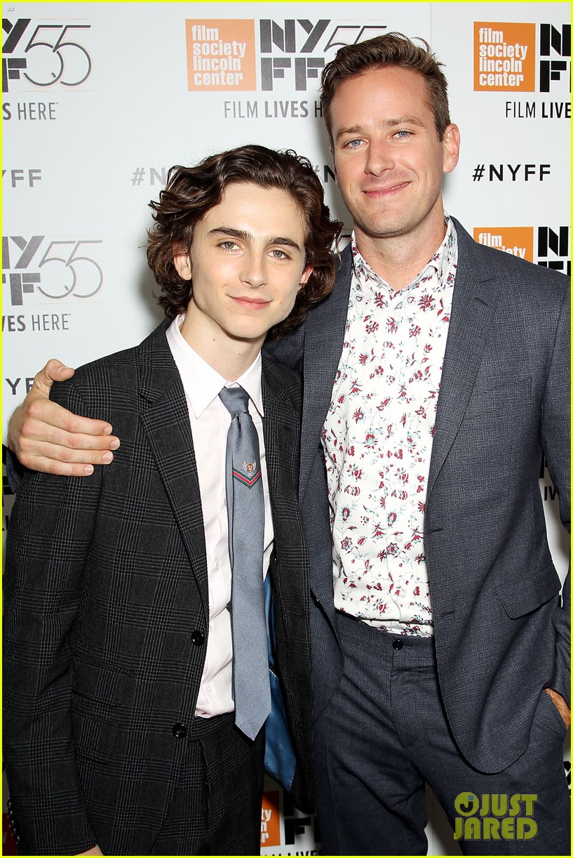 armie hammer timothee chalamet call me by your name premiere 153967693