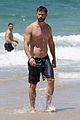 chris hemsworth goes shirtless at beach in australia 21