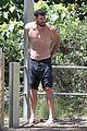 chris hemsworth goes shirtless at beach in australia 33