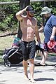 chris hemsworth goes shirtless at beach in australia 37