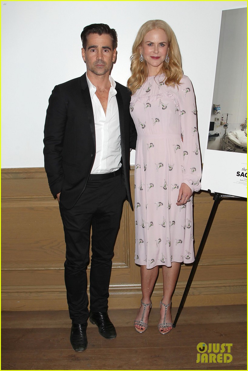 nicole kidman colin farrell promote killing of a sacred deer in nyc 083976039